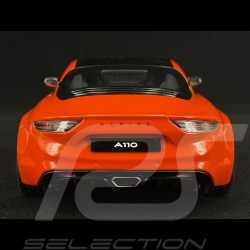 Alpine A110S Heritage 2021 Orange Sanguine 1/18 Solido S1801609