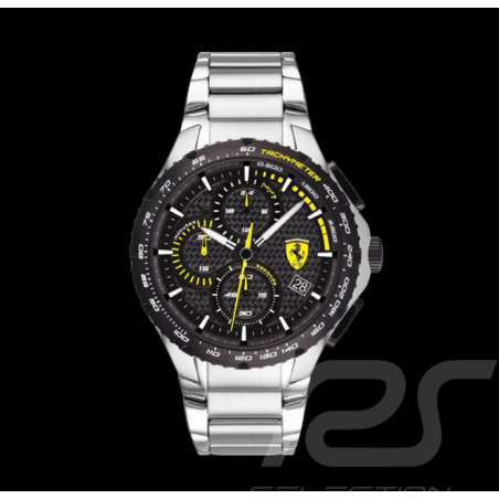 Ferrari Chronograph Watch Silver Steel FE0830729