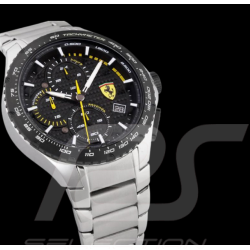 Ferrari Chronograph Uhr Stahl Silber FE0830729