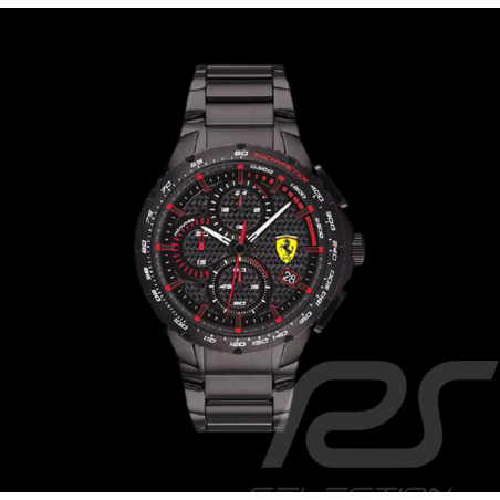 Ferrari Chronograph Uhr Pista Schwarz FE0830730
