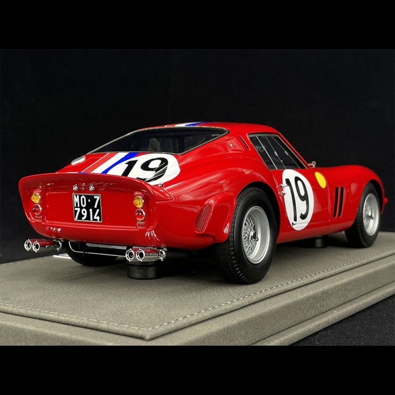 Ferrari 250 GTO 24h Du Mans 1962 - BBR 1/18 Modèle Résine BBR1854