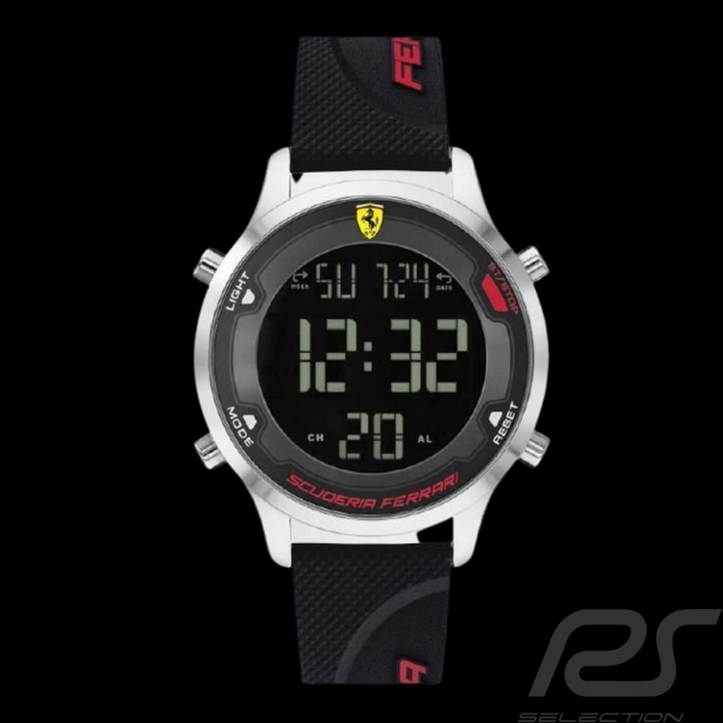 Montre Ferrari - Digital Noir Moletage FE0830756