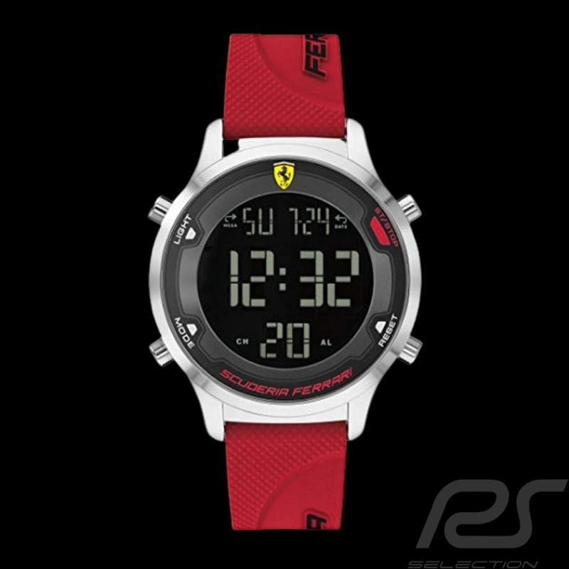 Ferrari Digitaluhr Rot FE0830757