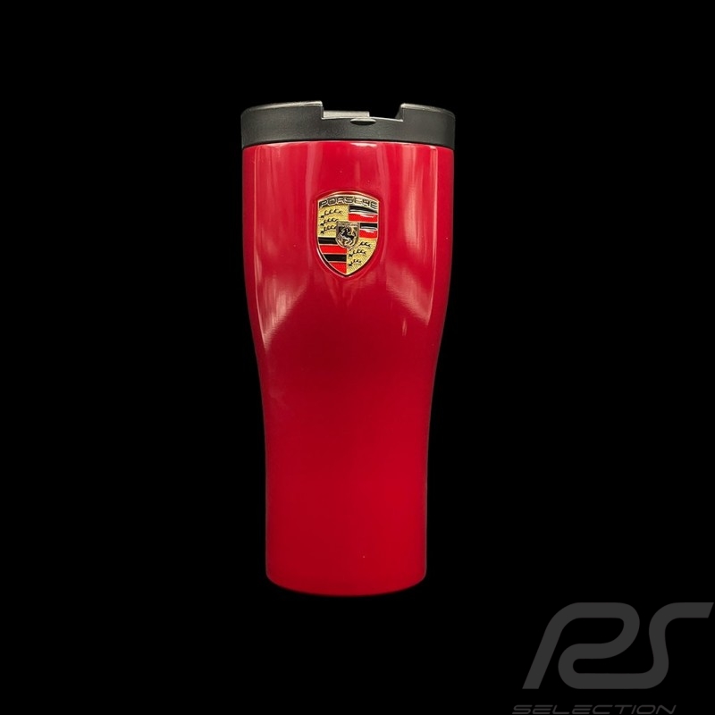 Mug Thermos Porsche isotherme Laqué Rouge Carmin WAP0506120NTBK