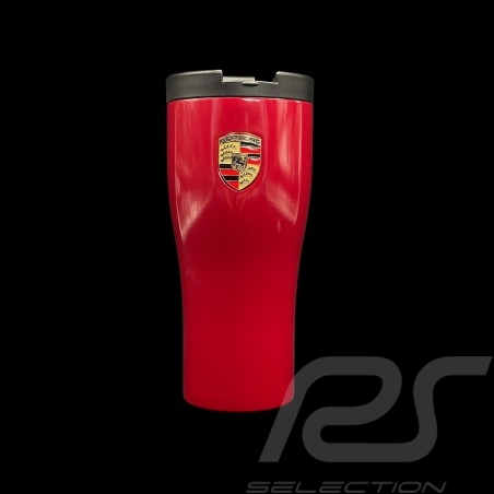 Mug Thermos Porsche isotherme Laqué Rouge Carmin WAP0506120NTBK