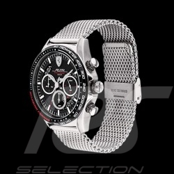 Ferrari Chrono Uhr Pilota Evo - Maschen Silver FE0830826