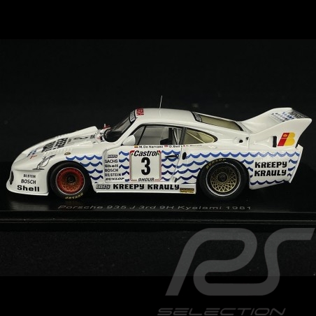 Porsche 935 J n°3 3eme 9h Kyalami 1981 1/43 Spark S4754