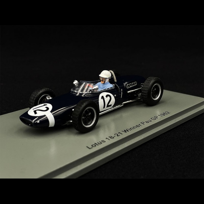 Spark 1:43 Lucien Bianchi Lotus 18/21 #19 Bélgica GP fórmula 1 1962 S7453 modelo coche S7453