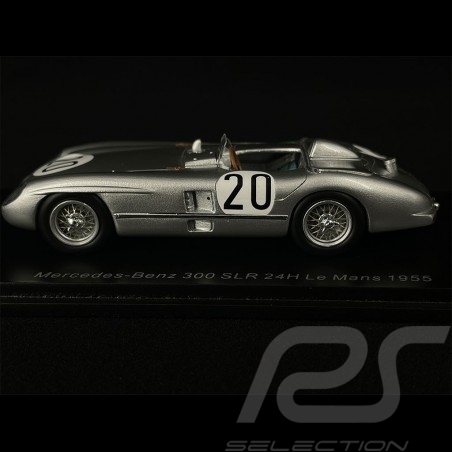 Mercedes - Benz 300 SLR n° 20 24h Le Mans 1955 1/43 Spark S4734