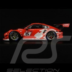 Copy n° 1 / 300 Porsche 911 GT3 R Type 991 n° 25 Vainqueur 24H Nürburgring 2020 1/18 Spark 18SG046