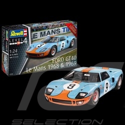 Model Ford GT40 to glue and paint 1/24 Revell 07696