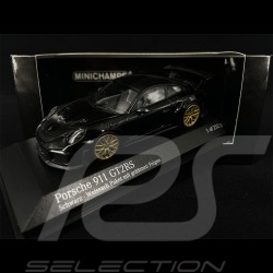 Porsche 911 GT2 RS Schwarz - Gold 1/43 Minichamps 410067291