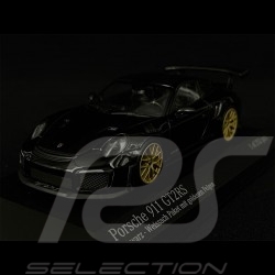 Porsche 911 GT2 RS Black - Gold 1/43 Minichamps 410067291