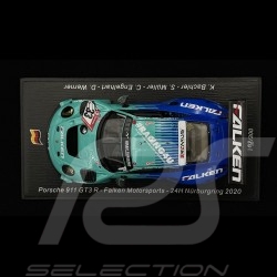 Porsche 911 GT3 R Type 991 n° 33 24h Nürburgring 2020 1/43 Spark SG690