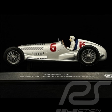 Mercedes - Benz W125 Daimler n° 6 2nd Nürburgring 1937 1/18 Minichamps 155373106