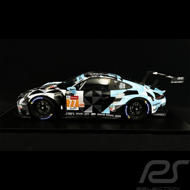 Porsche 911 RSR Type 991 n° 77 Vainqueur 24h Le Mans 2018 1/12 Spark 12S021