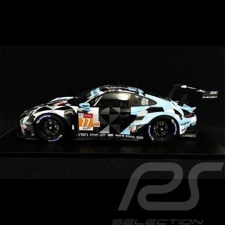 Porsche 911 RSR Type 991 n° 77 Vainqueur 24h Le Mans 2018 1/12 Spark 12S021