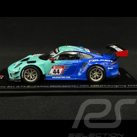 Porsche 911 GT3 R Type 991 n° 44 24h Nürburgring 2020 1/43 Spark SG689