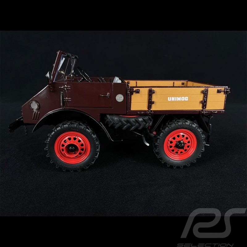 Mercedes - Benz Unimog 401 1955 Brun Bois 1/18 Schuco 450017500