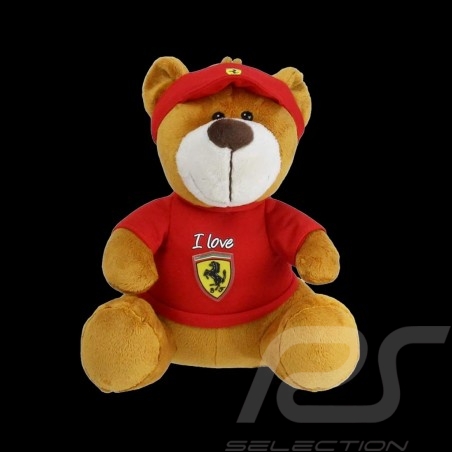 Peluche Ferrari Oso Rojo