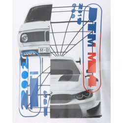BMW Motorsport T-Shirt by Puma Graphic Car weiß - Herren 531194-02