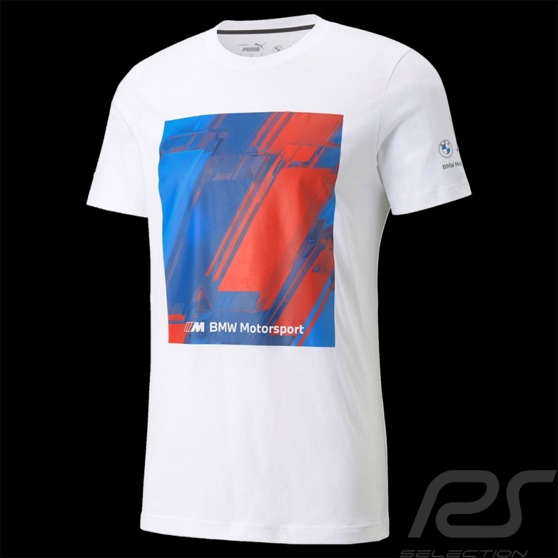 T-Shirt BMW Motorsport Graphique Blanc - Homme