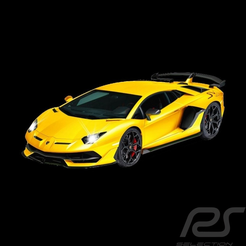 Lamborghini Aventador SVJ 2018 Jaune Radiocommandée 1/24 Rastar RS2120-193