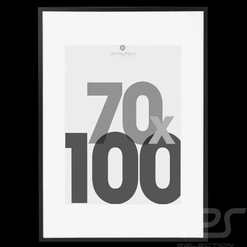 Poster / Foto Rahmen Holz Schwarz 70 x 100 cm