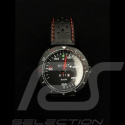 Montre Watch Uhr compteur de vitesse Porsche 911 RS 2.7 boitier noir  / fond noir / chiffres blancs