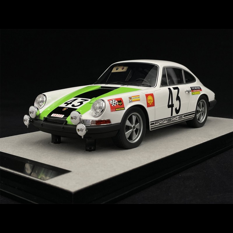 Miniature Tecnomodel 1/18 - Porsche 911T 1968 N°43, 24H Du Mans - Résine