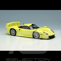 Porsche 911 GT1 Evo Street Version 1997 Jaune Pastel 1/43 Make Up Vision EM554D