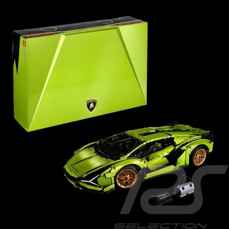 Lamborghini Sián FKP 37 2020 1/8 Lime Green Lego Technic 42115