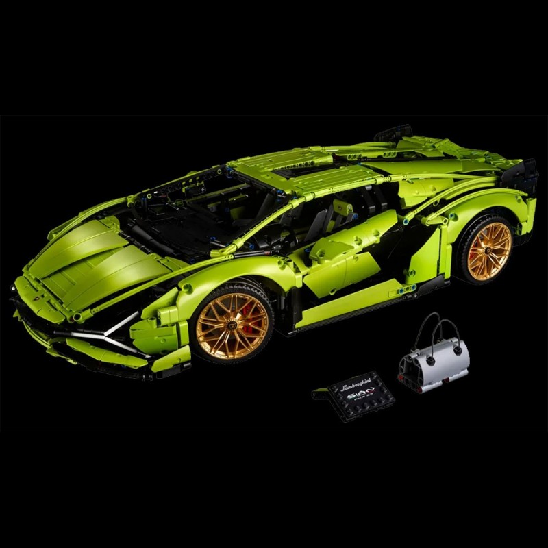 Lego Lamborghini Sián FKP 37 2020 1/8 Lime Green Lego Technic 42115