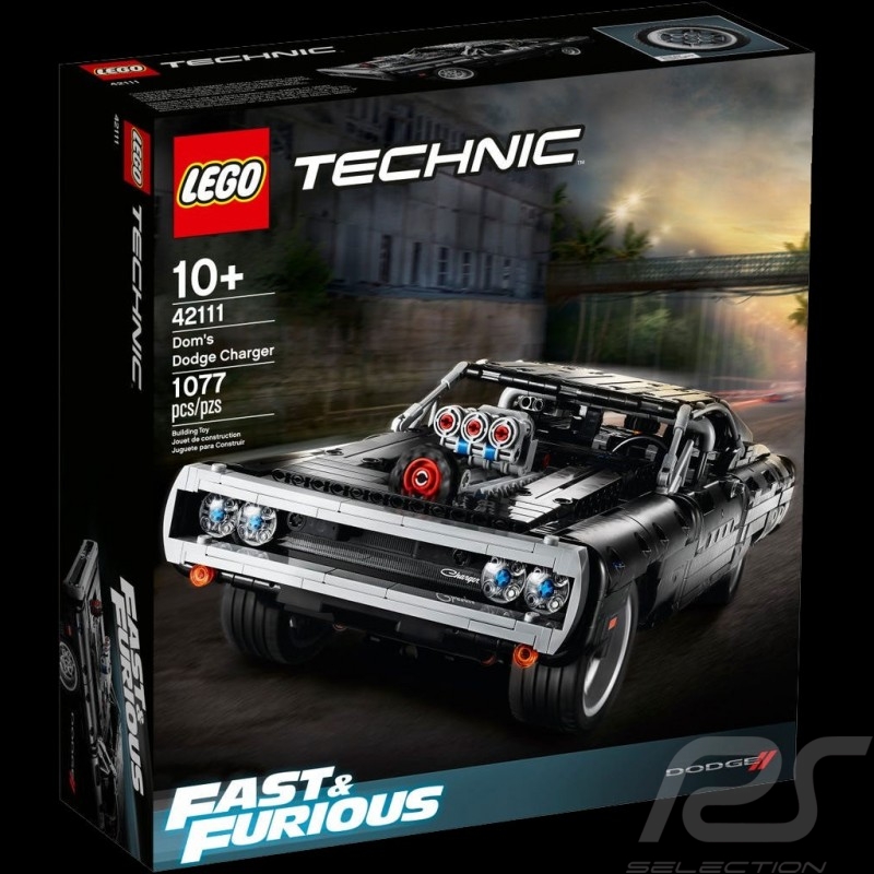 Lego Dodge Charger R/T 1970 Black Dominic Toretto Lego Technic 42111