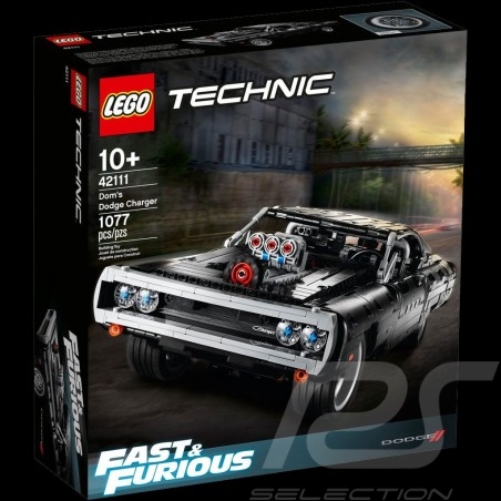 Dodge Charger R/T 1970 Black Dominic Toretto Lego Technic 42111