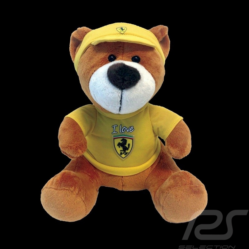 Scuderia Ferrari Plüschbär Gelb