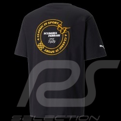 Scuderia Ferrari T-Shirt Race since 1929 by Puma Balck - Men