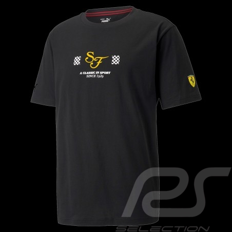 Scuderia Ferrari T-Shirt Race since 1929 by Puma Balck - Men