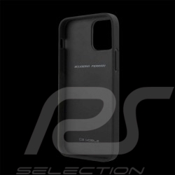 Ferrari Hardcase iPhone 12 Pro (6.1") Leather Carbon Red FESNECHCP12MIRE