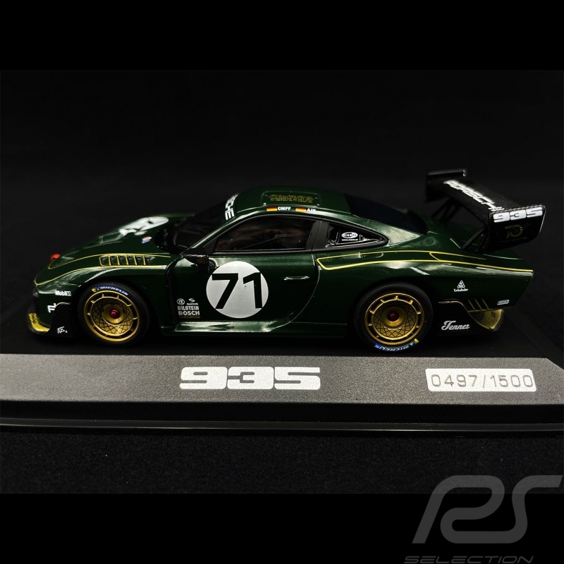 Porsche 935/19 GT2 RS Base 2019 n°71 Jägermeister Brewster Green 1/43  Minichamps WAP0209530MJMS