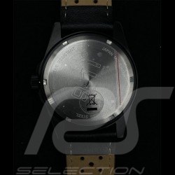 Montre Watch Uhr compteur de vitesse Porsche 911 Turbo 3.3 boitier noir  / fond noir / chiffres blancs
