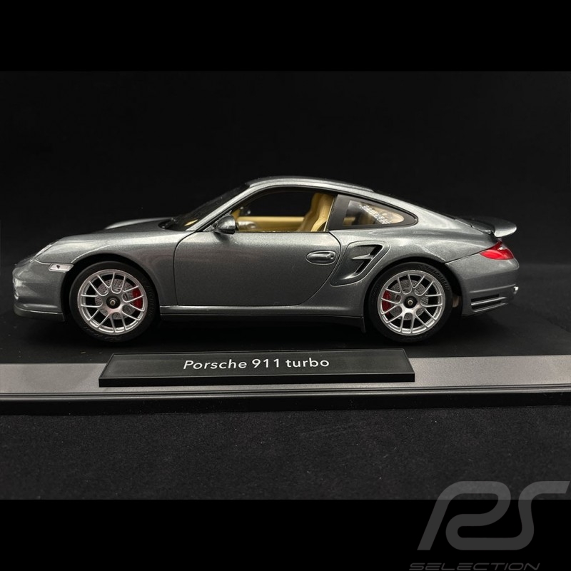 Porsche 911 Turbo type 997 II 2010 Gris métal Norev 187623