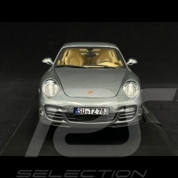 Porsche 911 Turbo type 997 II 2010 Gris métal Norev 187623