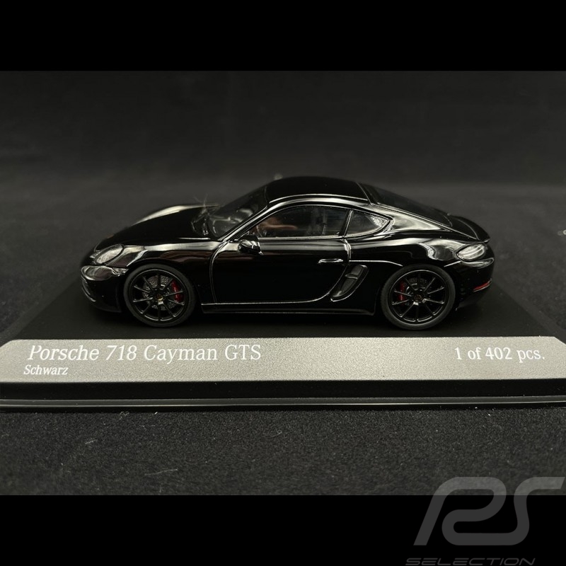 Porsche 718 Cayman GTS Type 982 2020 Black 1/43 Minichamps 410069000