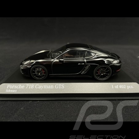 Porsche 718 Cayman GTS Type 982 2020 Black 1/43 Minichamps 410069000