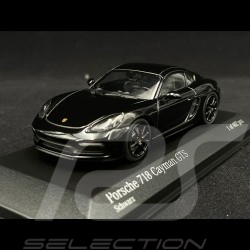 Porsche 718 Cayman GTS Type 982 2020 Black 1/43 Minichamps 410069000