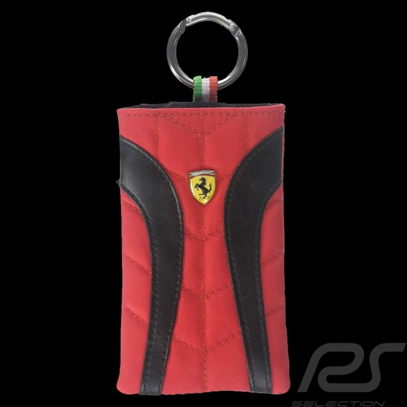 Ferrari Hülle für Telefon Rot / Schwarz FEPOV2BL