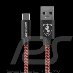 Ferrari USB cable USB-C Red / Black FETCNYTCBK