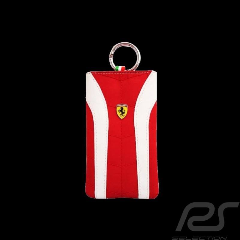 Ferrari Hülle für Telefon Rot / Weiß FEPOV2WH