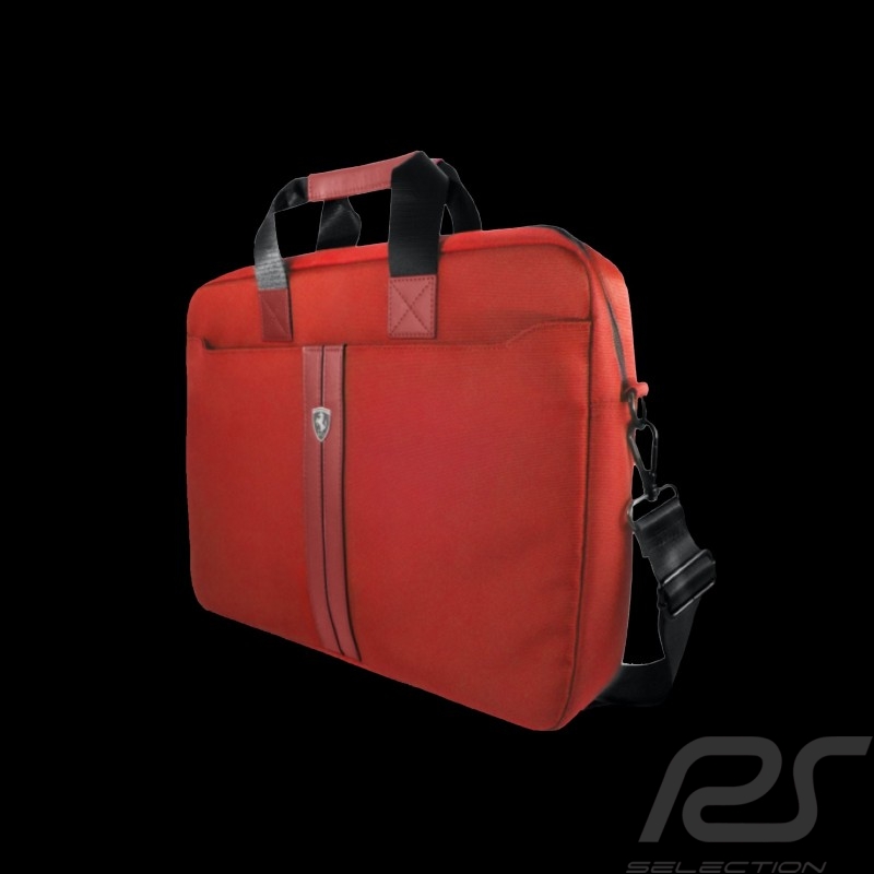 Housse Ferrari pour tablette ordinateur portable Polyester Rouge / Noir Ferrari FEURCB15RE